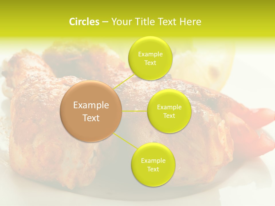 Poultry Meal Leg PowerPoint Template