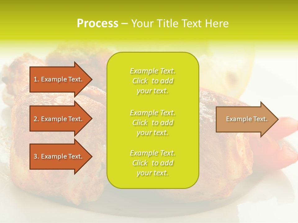 Poultry Meal Leg PowerPoint Template