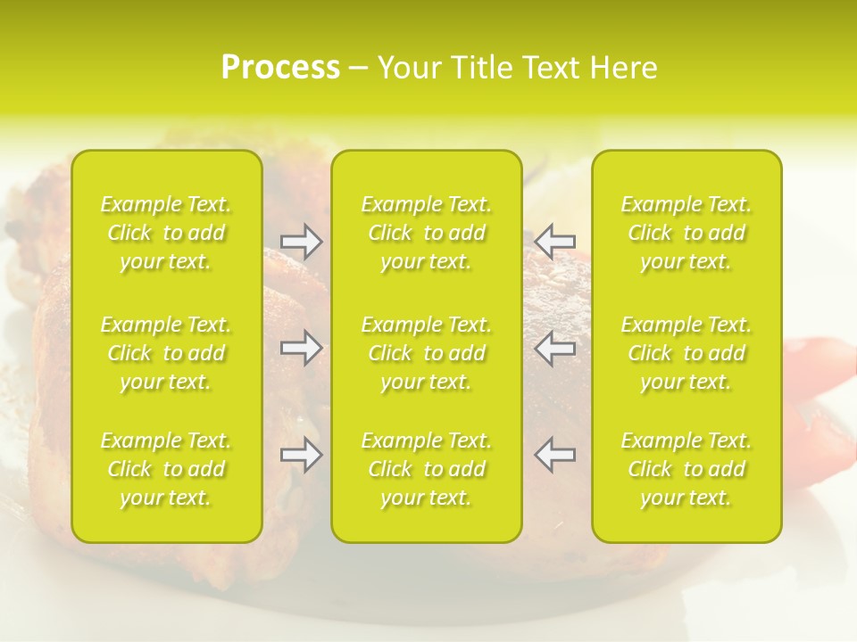 Poultry Meal Leg PowerPoint Template