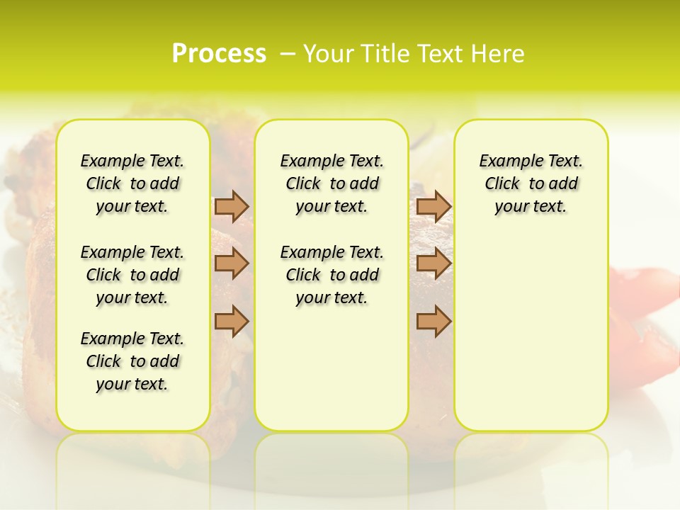 Poultry Meal Leg PowerPoint Template