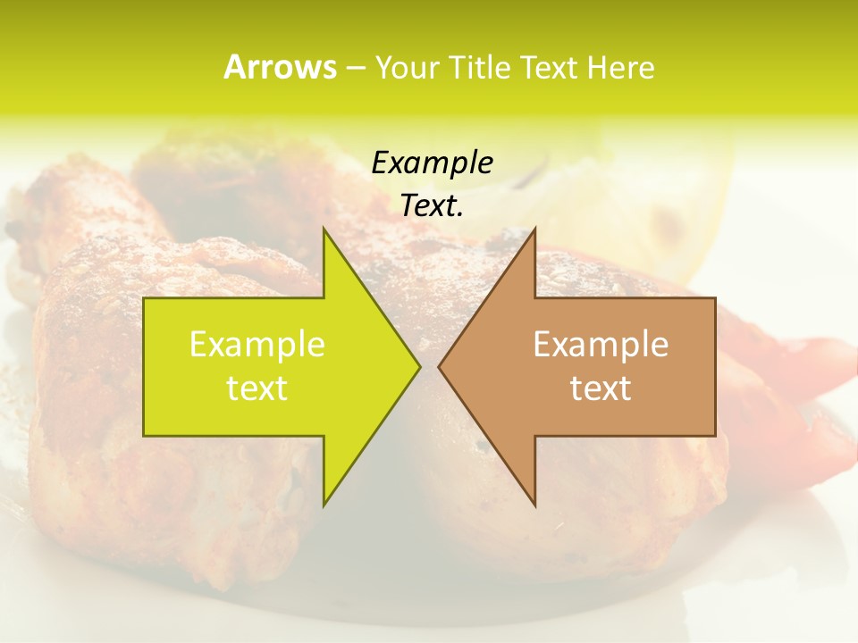 Poultry Meal Leg PowerPoint Template