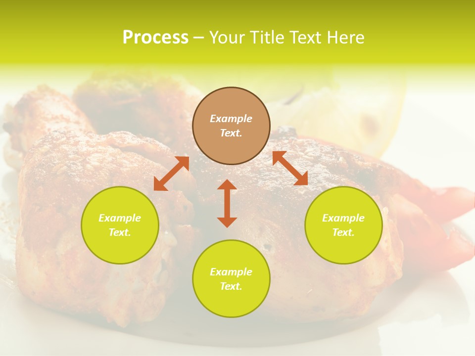 Poultry Meal Leg PowerPoint Template