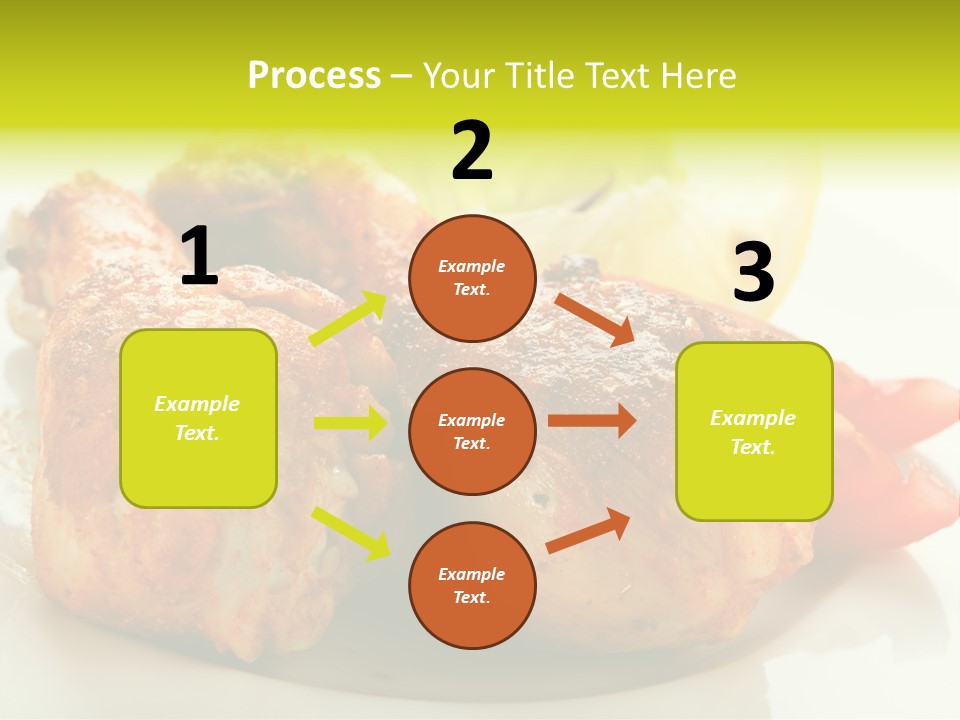 Poultry Meal Leg PowerPoint Template