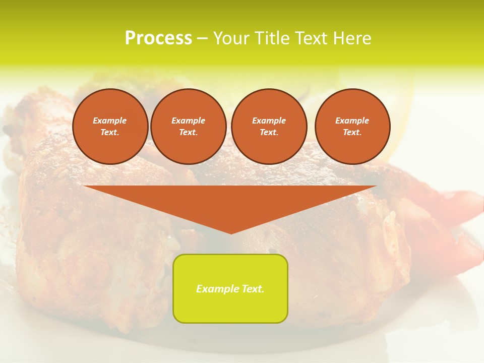 Poultry Meal Leg PowerPoint Template
