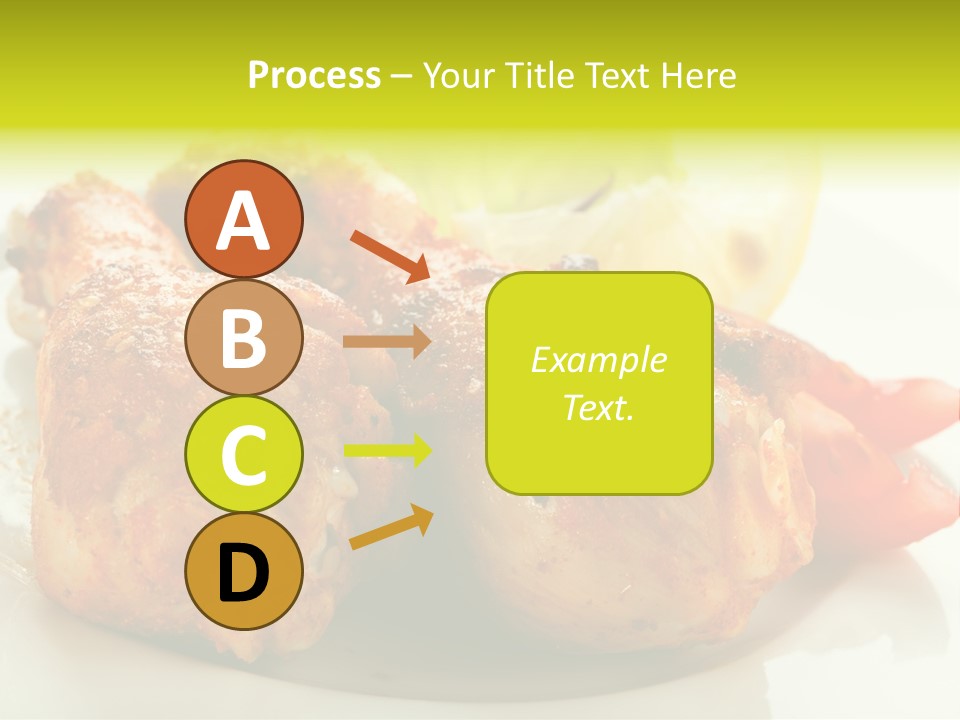 Poultry Meal Leg PowerPoint Template