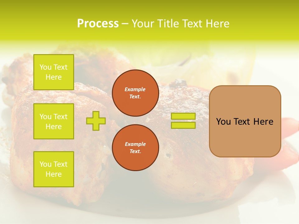 Poultry Meal Leg PowerPoint Template
