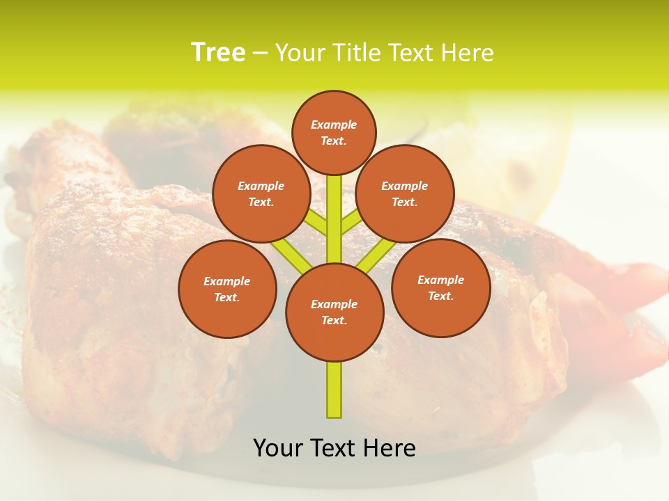 Poultry Meal Leg PowerPoint Template