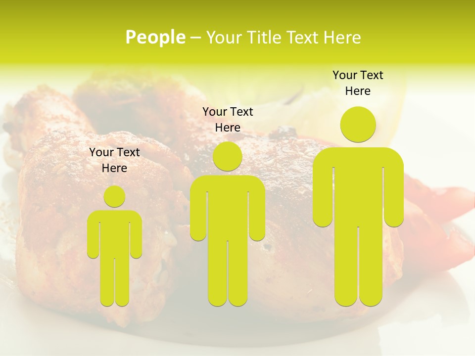 Poultry Meal Leg PowerPoint Template