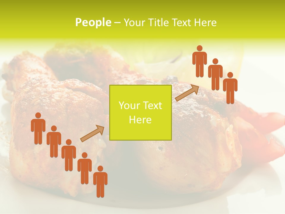 Poultry Meal Leg PowerPoint Template