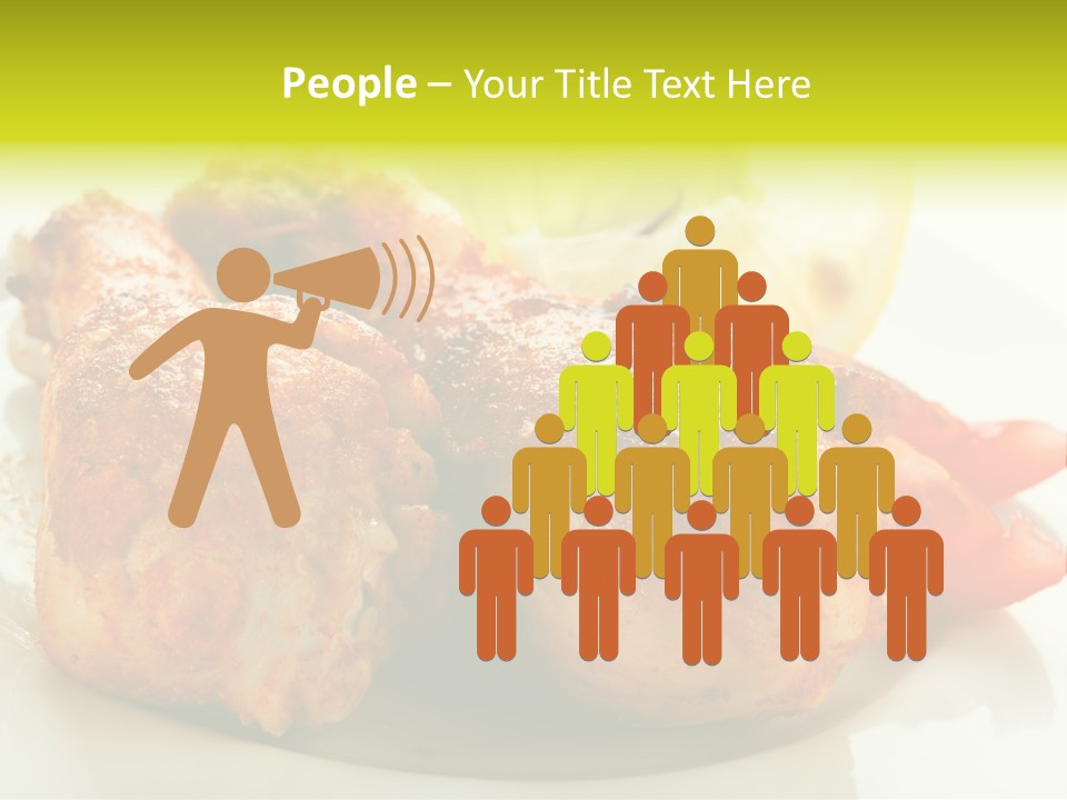 Poultry Meal Leg PowerPoint Template