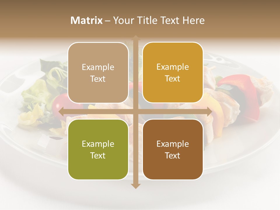 Restaurant Shish Chicken PowerPoint Template