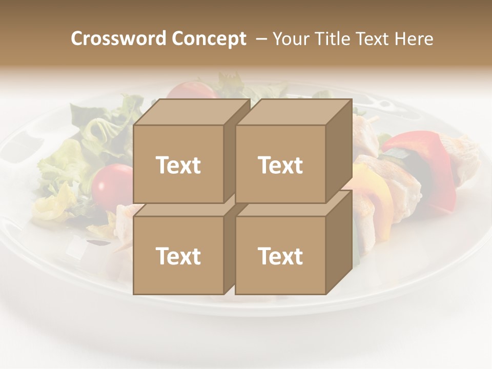 Restaurant Shish Chicken PowerPoint Template