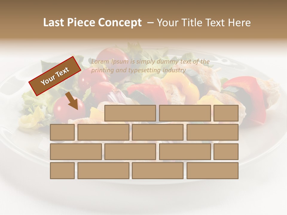 Restaurant Shish Chicken PowerPoint Template