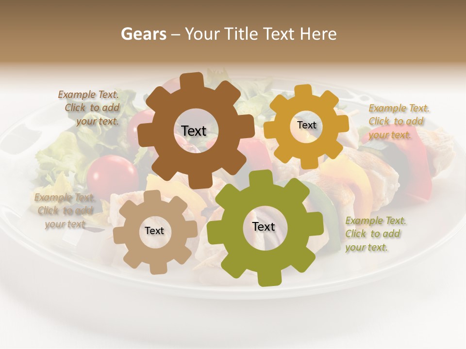 Restaurant Shish Chicken PowerPoint Template