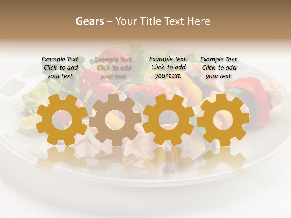 Restaurant Shish Chicken PowerPoint Template