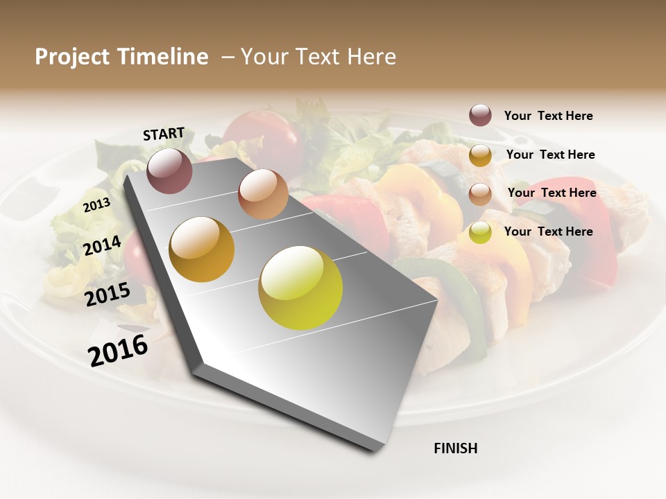 Restaurant Shish Chicken PowerPoint Template