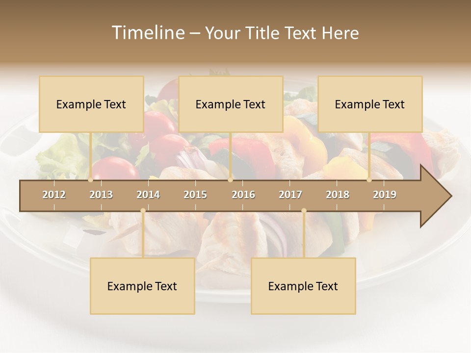 Restaurant Shish Chicken PowerPoint Template