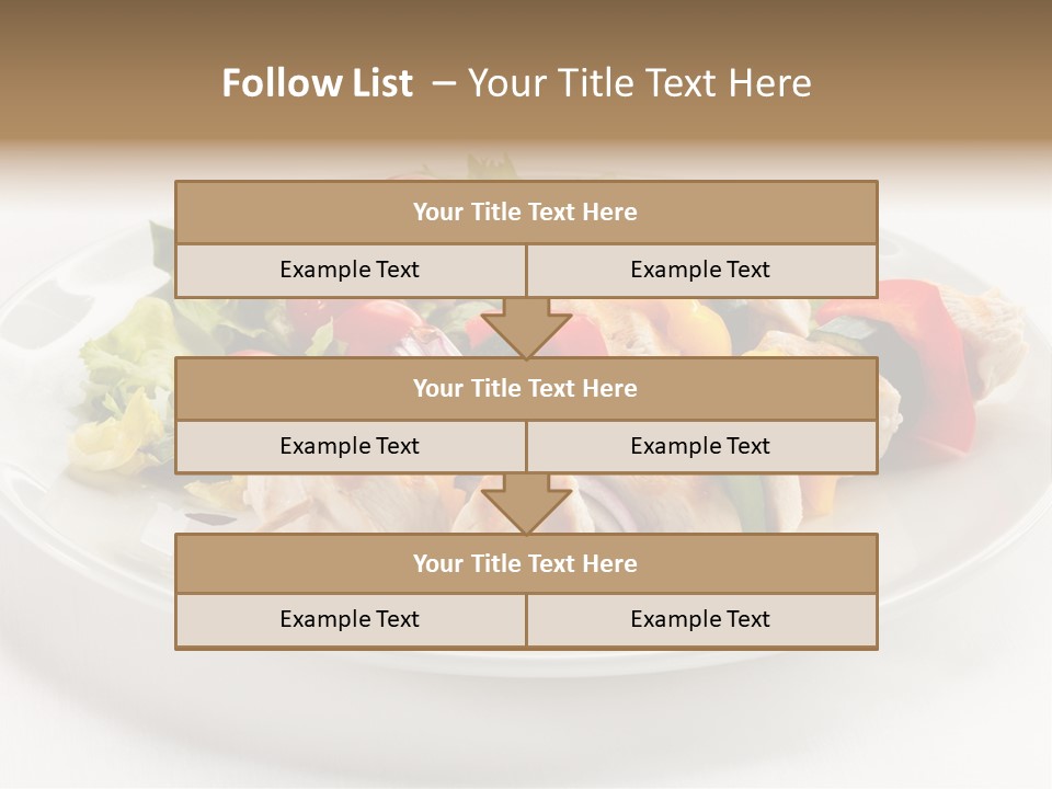 Restaurant Shish Chicken PowerPoint Template