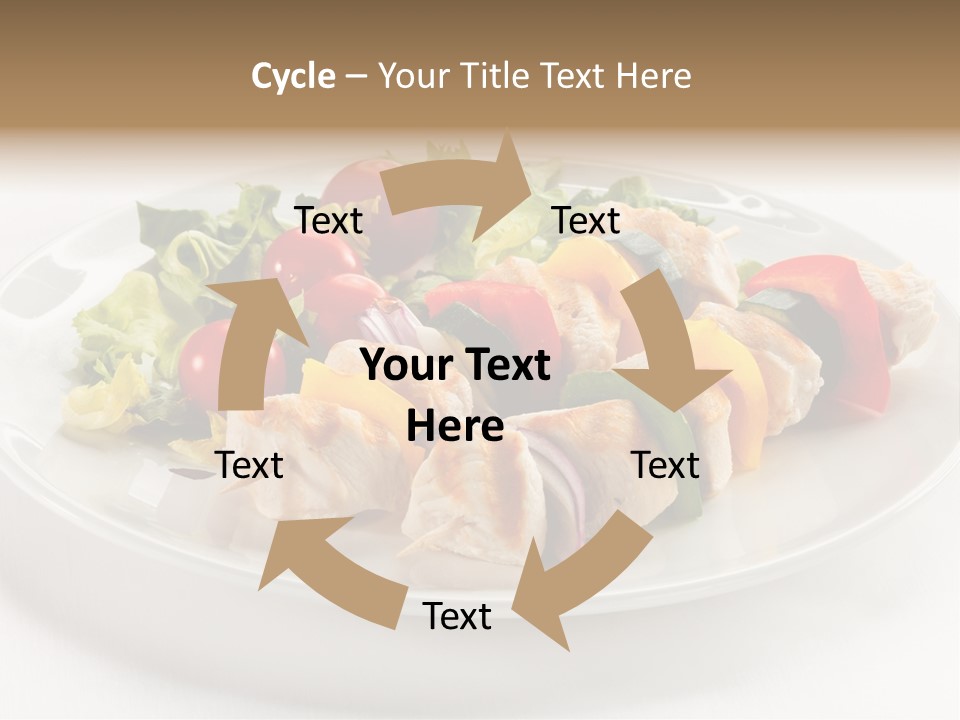 Restaurant Shish Chicken PowerPoint Template