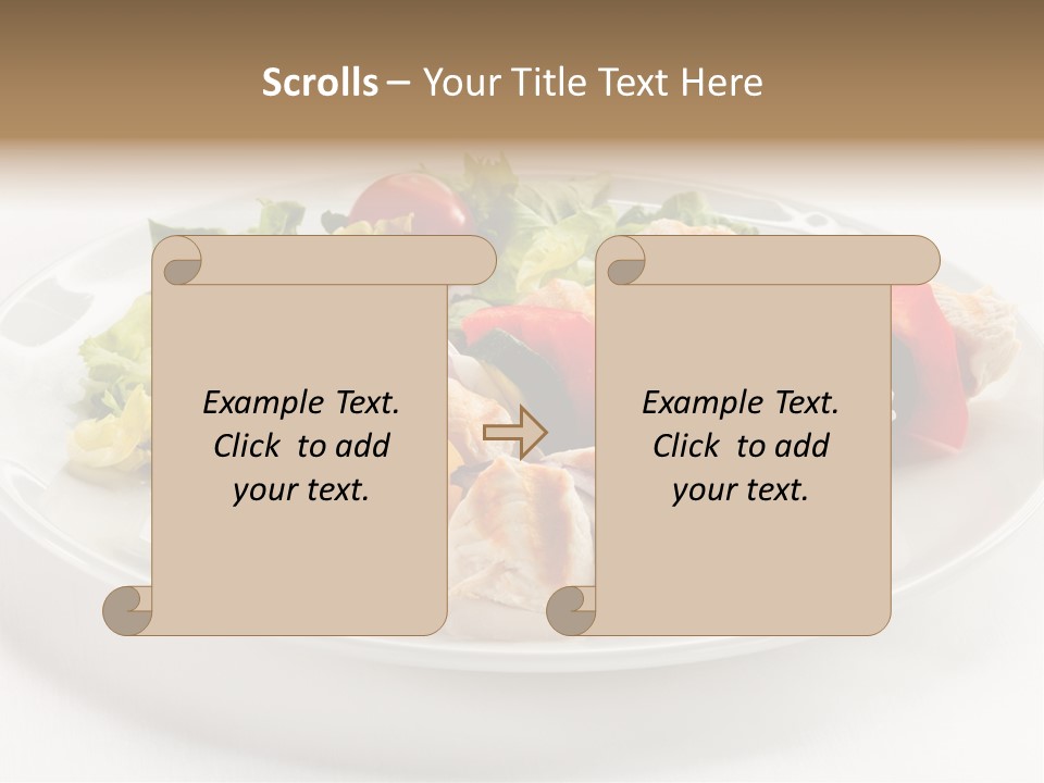 Restaurant Shish Chicken PowerPoint Template