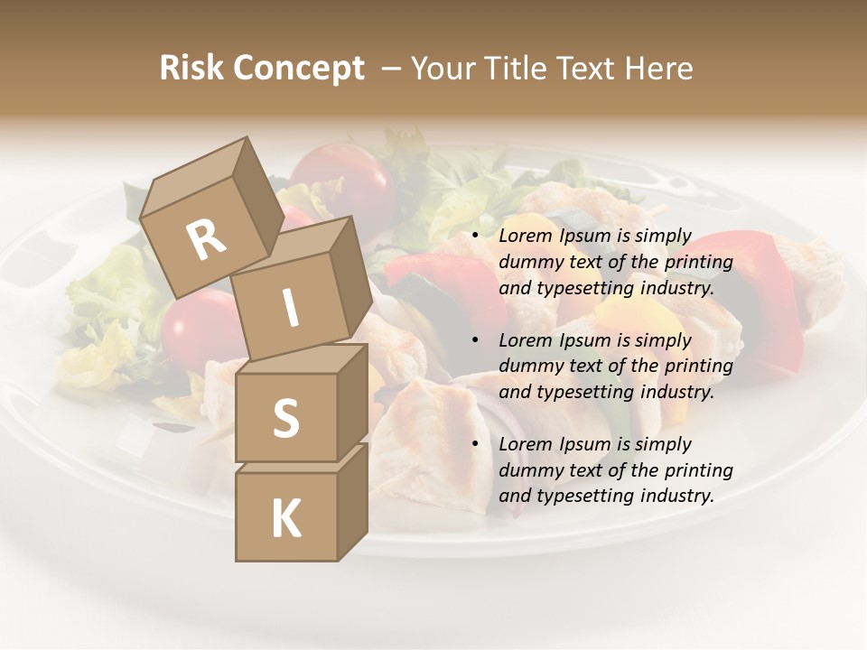 Restaurant Shish Chicken PowerPoint Template