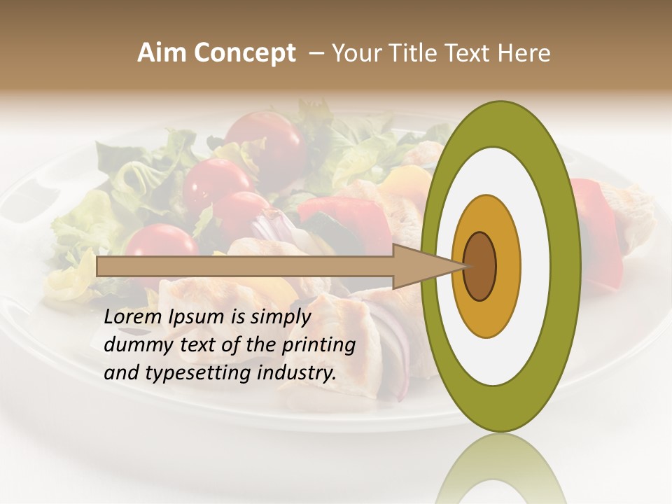 Restaurant Shish Chicken PowerPoint Template