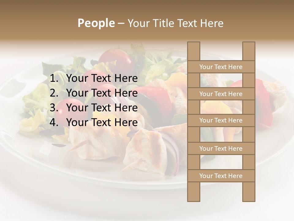 Restaurant Shish Chicken PowerPoint Template