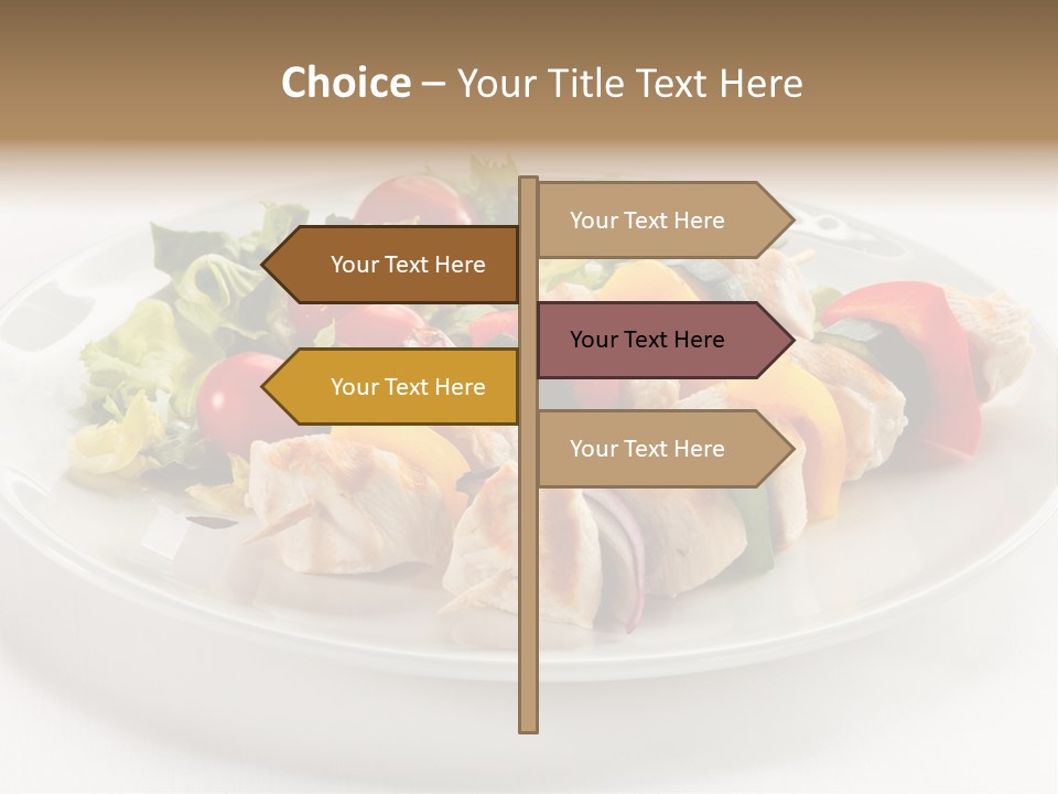 Restaurant Shish Chicken PowerPoint Template