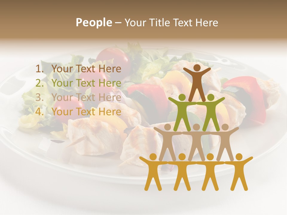 Restaurant Shish Chicken PowerPoint Template