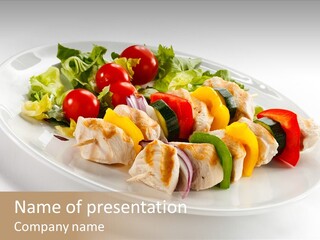 Paprika Barbecue Mediterranean PowerPoint Template