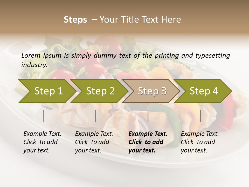 Paprika Barbecue Mediterranean PowerPoint Template