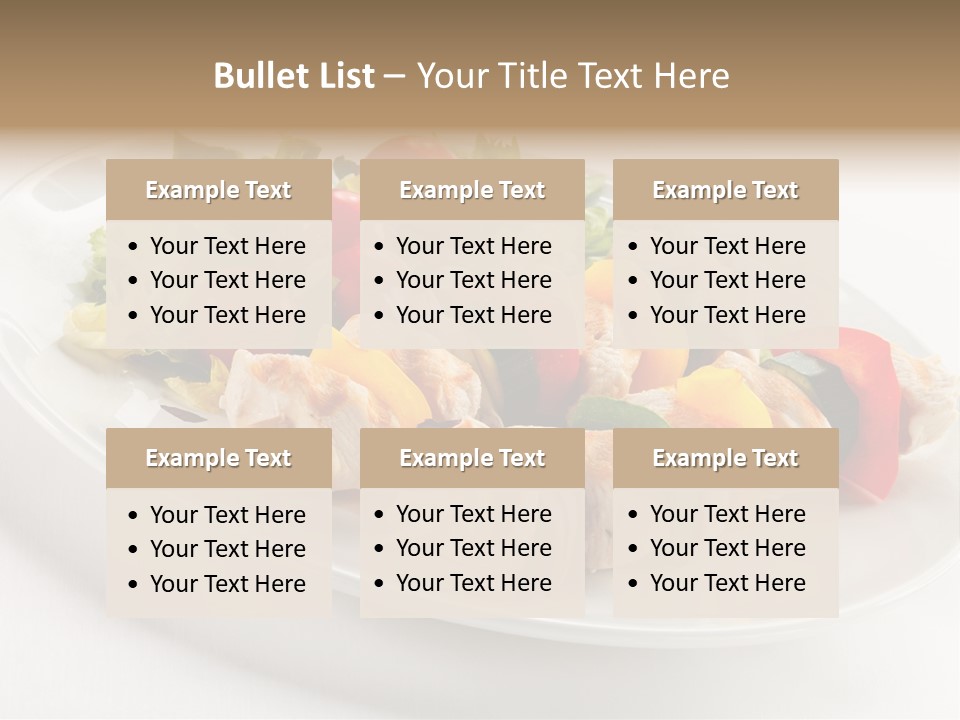 Paprika Barbecue Mediterranean PowerPoint Template