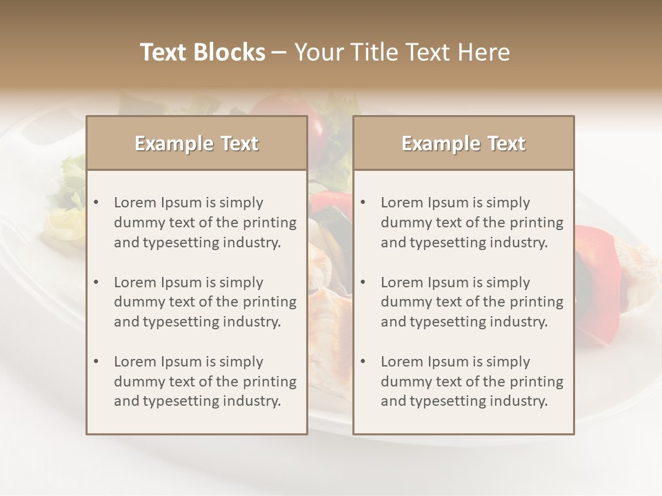 Paprika Barbecue Mediterranean PowerPoint Template