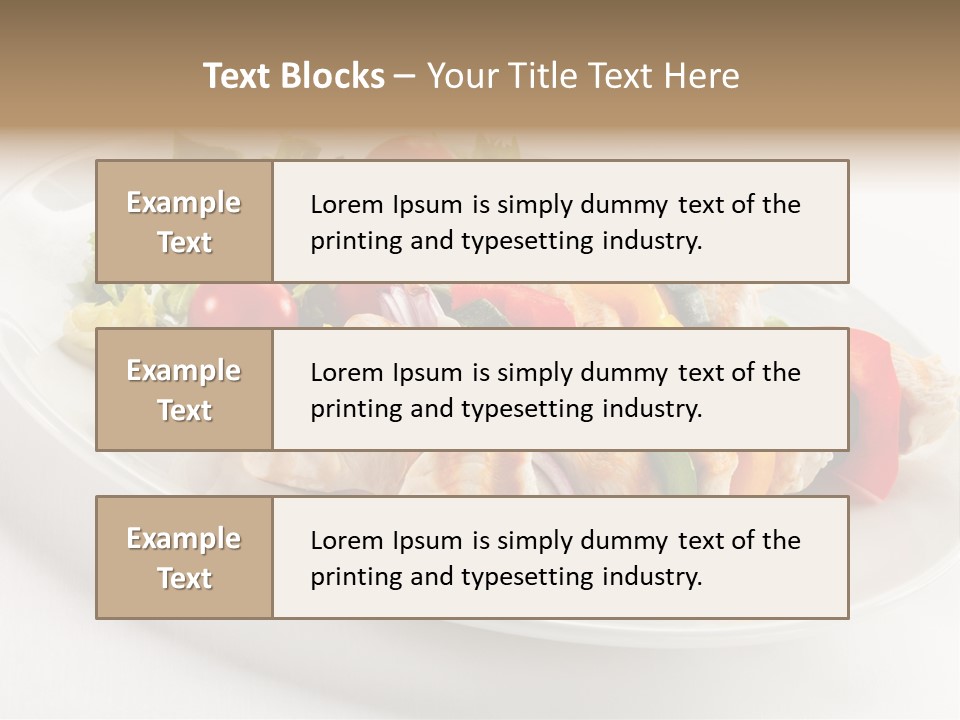 Paprika Barbecue Mediterranean PowerPoint Template