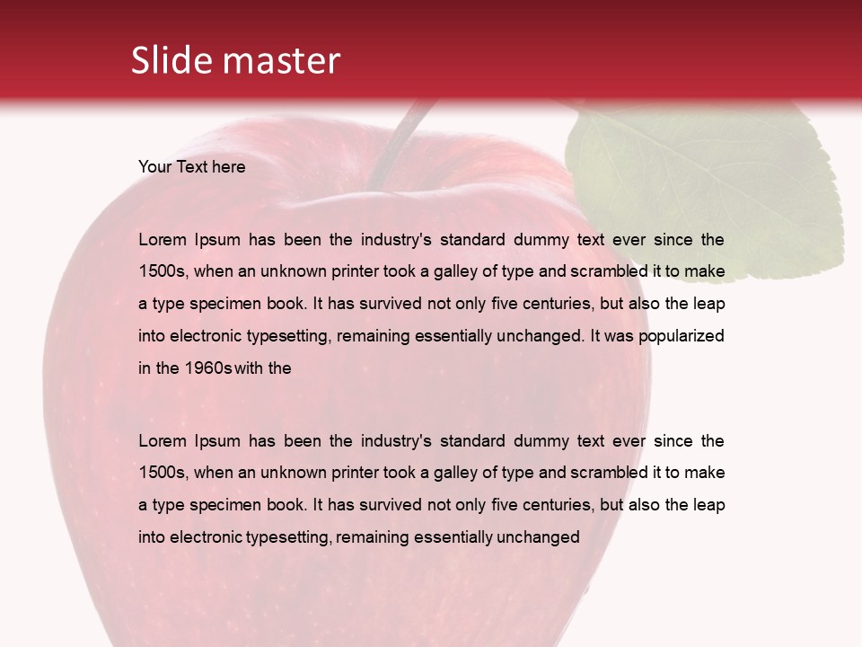 Green Delicious Freshness PowerPoint Template