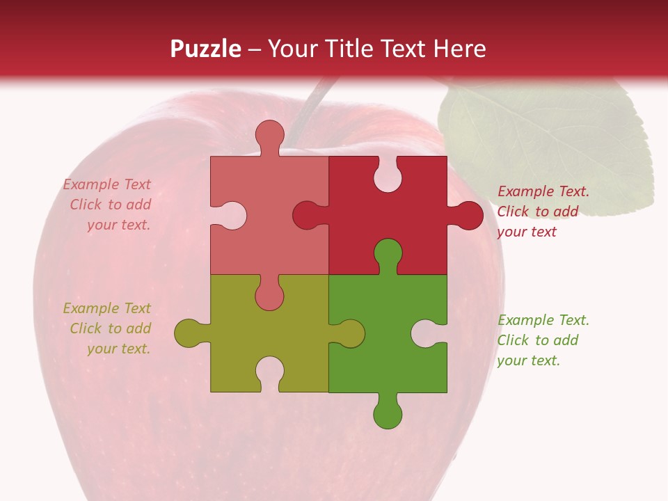 Green Delicious Freshness PowerPoint Template