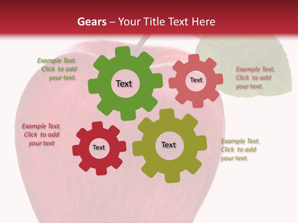 Green Delicious Freshness PowerPoint Template