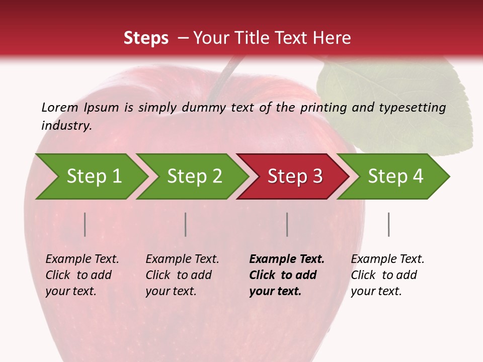 Green Delicious Freshness PowerPoint Template