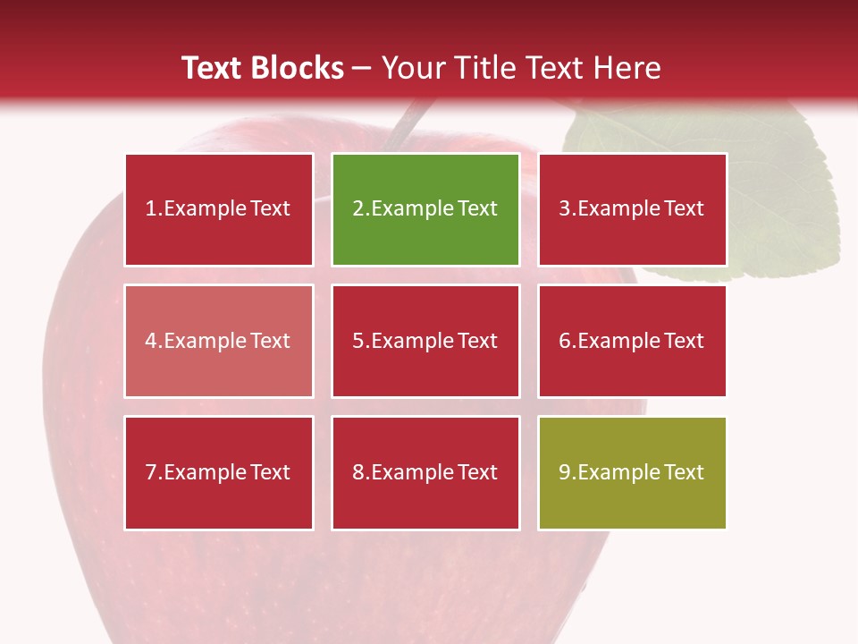 Green Delicious Freshness PowerPoint Template