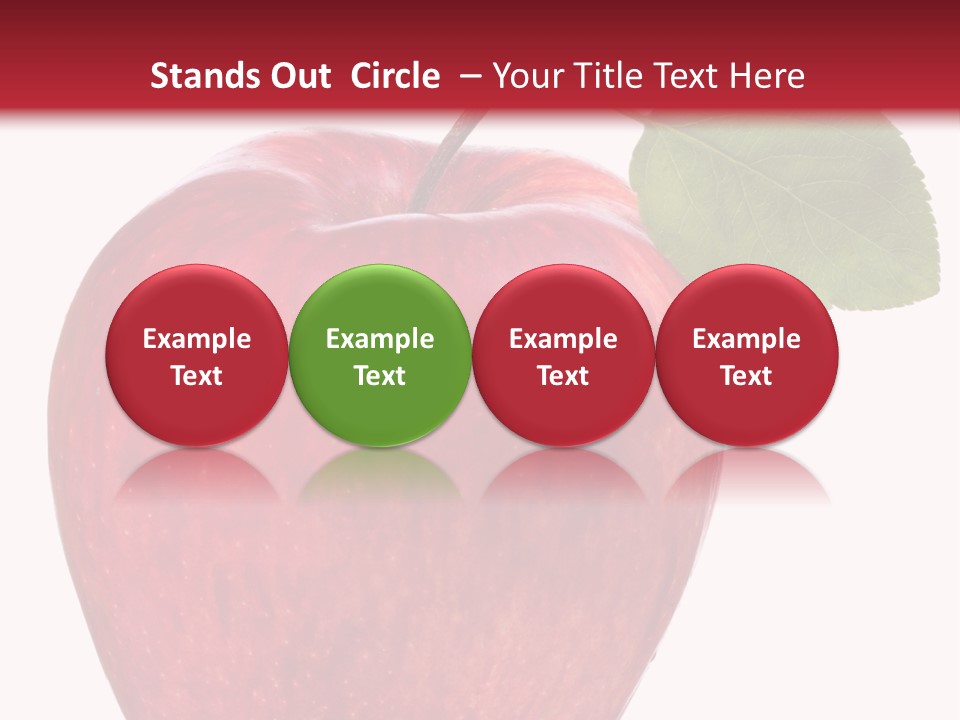 Green Delicious Freshness PowerPoint Template