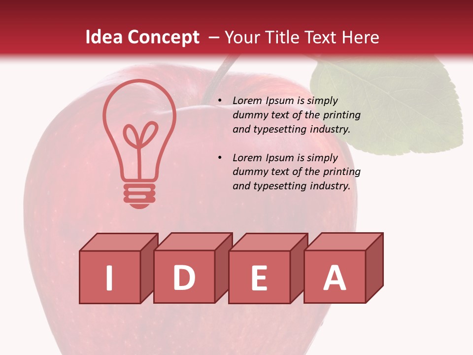 Green Delicious Freshness PowerPoint Template