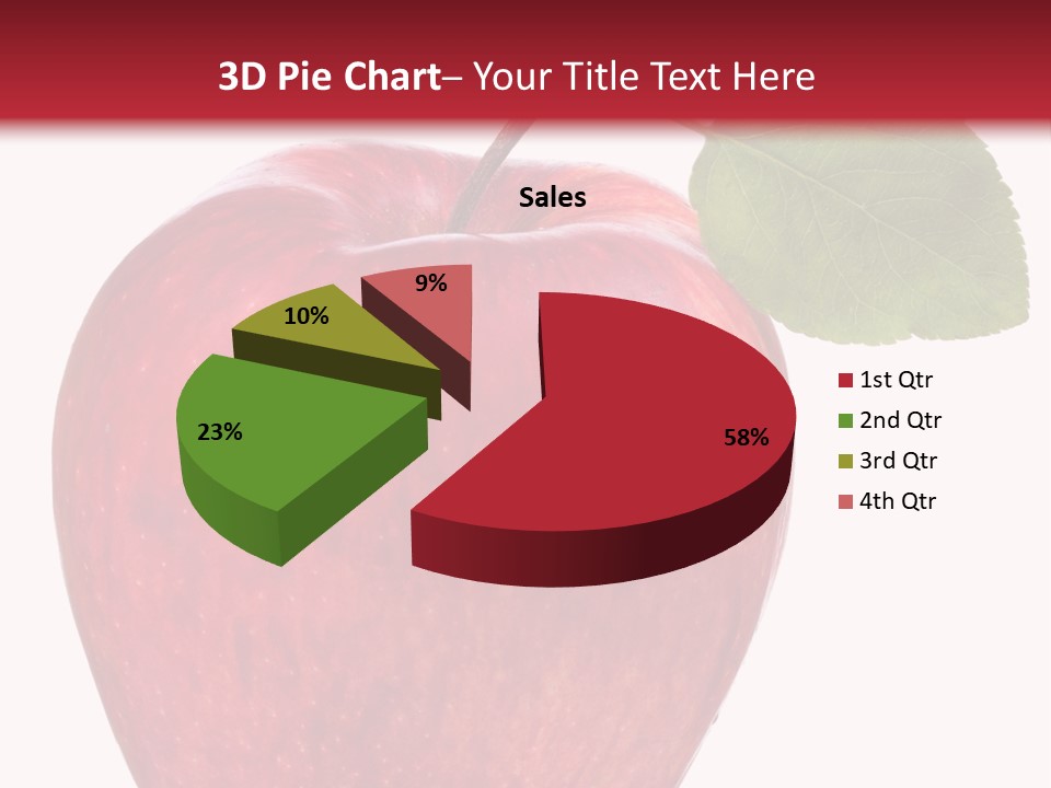 Green Delicious Freshness PowerPoint Template