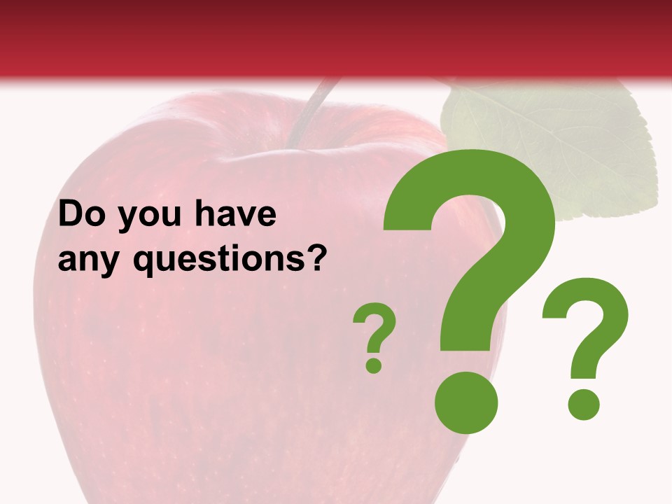 Green Delicious Freshness PowerPoint Template