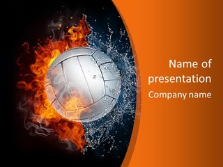 Game Cartoon Inferno PowerPoint Template