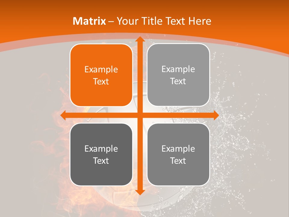 Game Cartoon Inferno PowerPoint Template