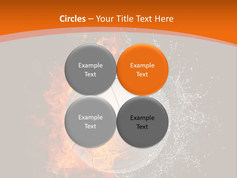 Game Cartoon Inferno PowerPoint Template