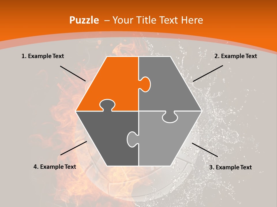 Game Cartoon Inferno PowerPoint Template