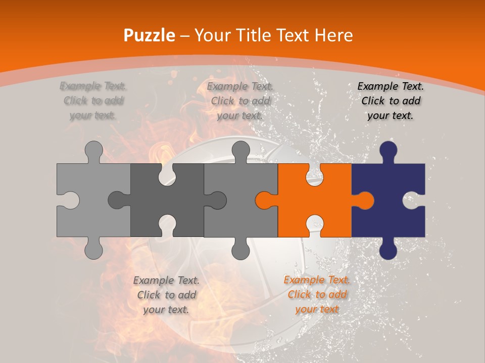 Game Cartoon Inferno PowerPoint Template