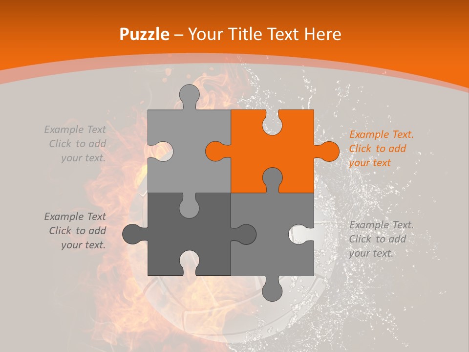 Game Cartoon Inferno PowerPoint Template