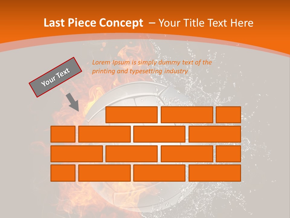 Game Cartoon Inferno PowerPoint Template